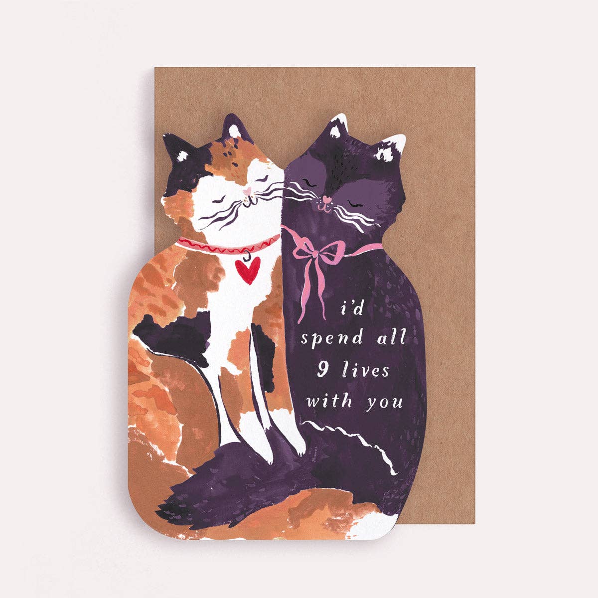 Nine Lives Cats Cards | Love Anniversary