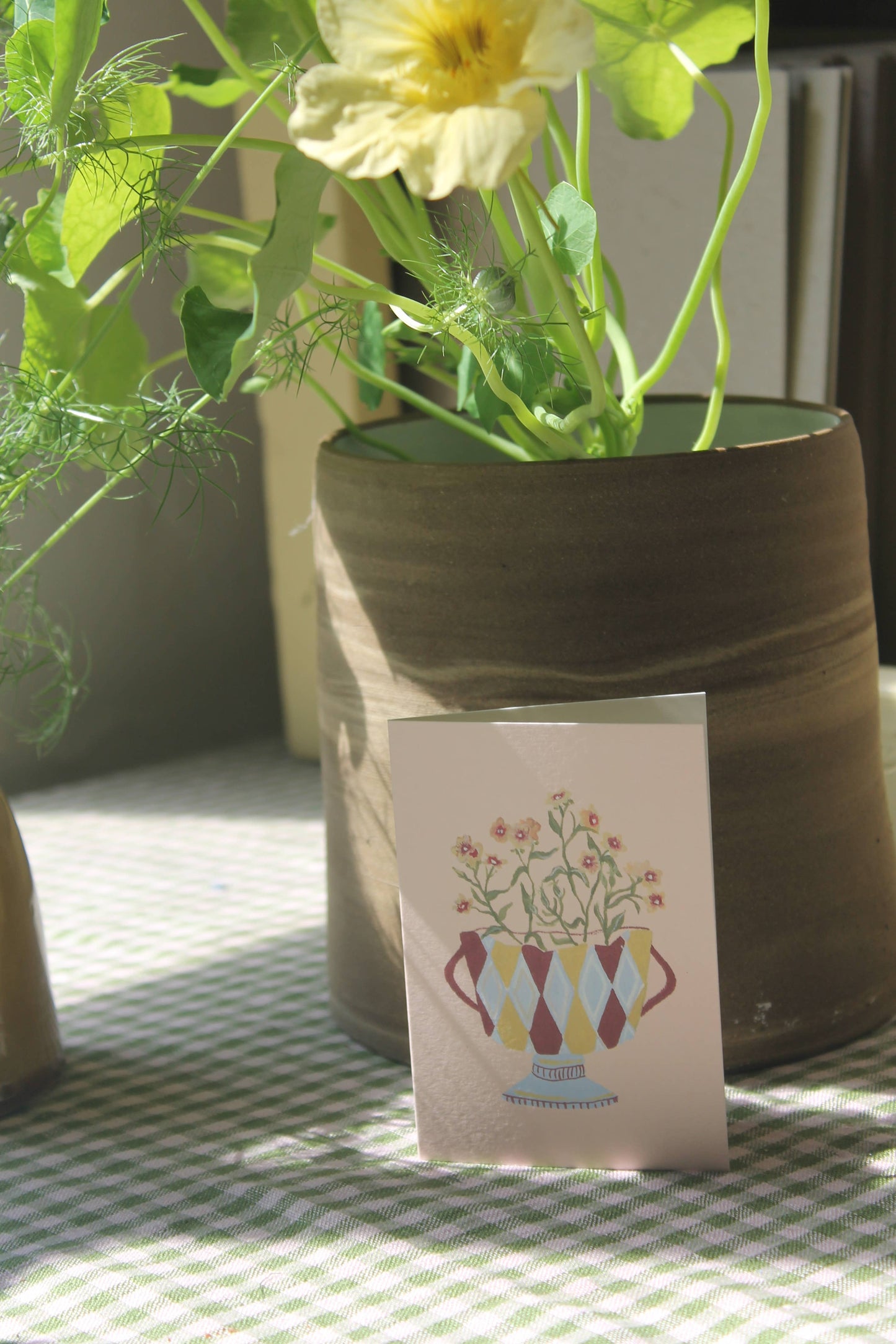 Cherry Phlox Mini Art Card