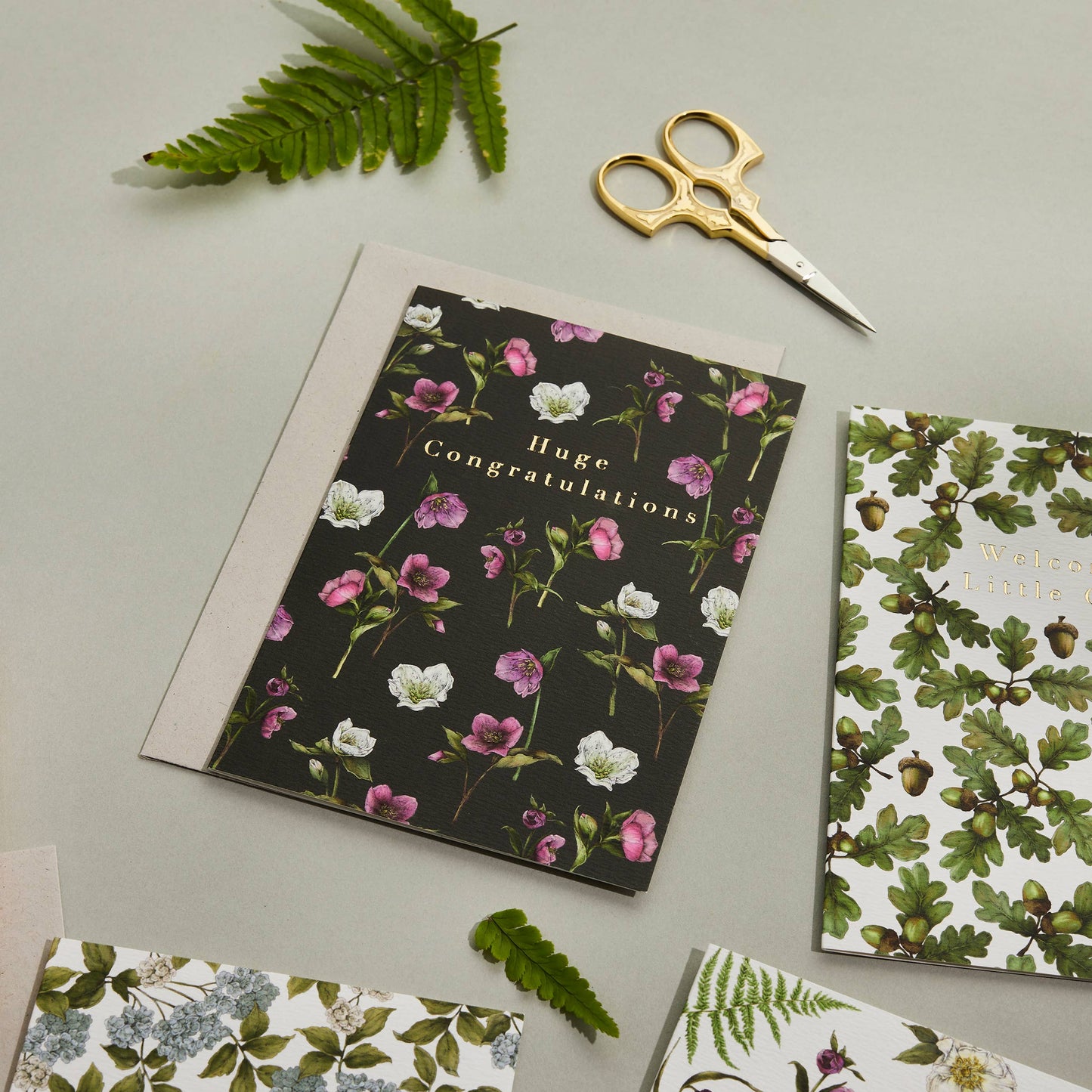 Cottage Garden - Huge Congratulations - Card
