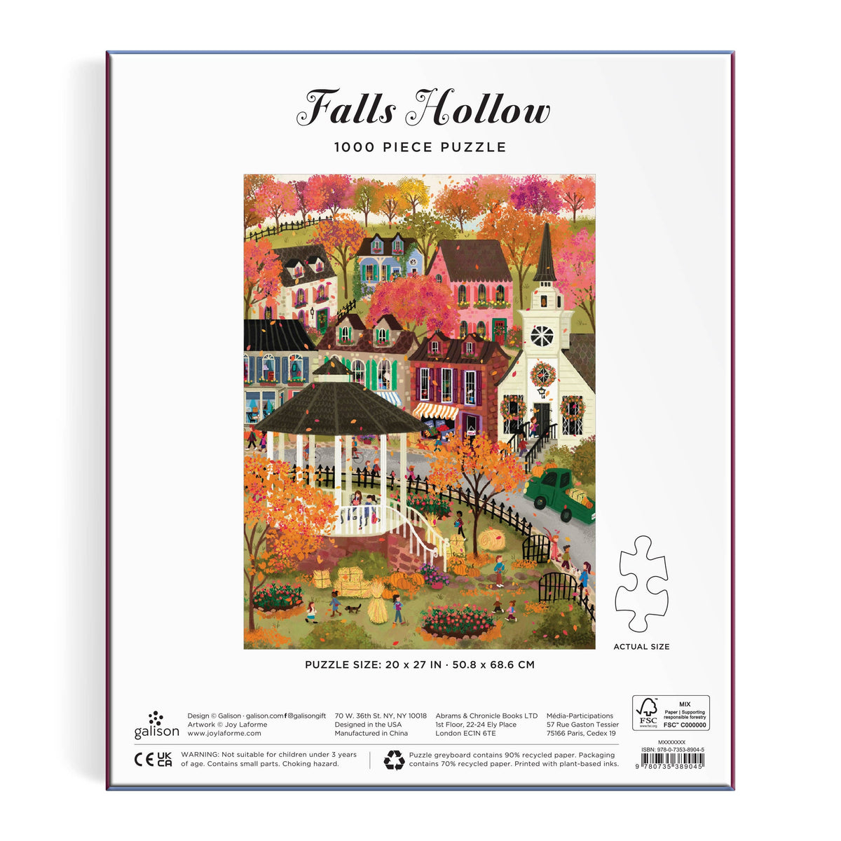 Falls Hollow 1000 Piece Puzzle Gilmore Girls Jigsaw Puzzle