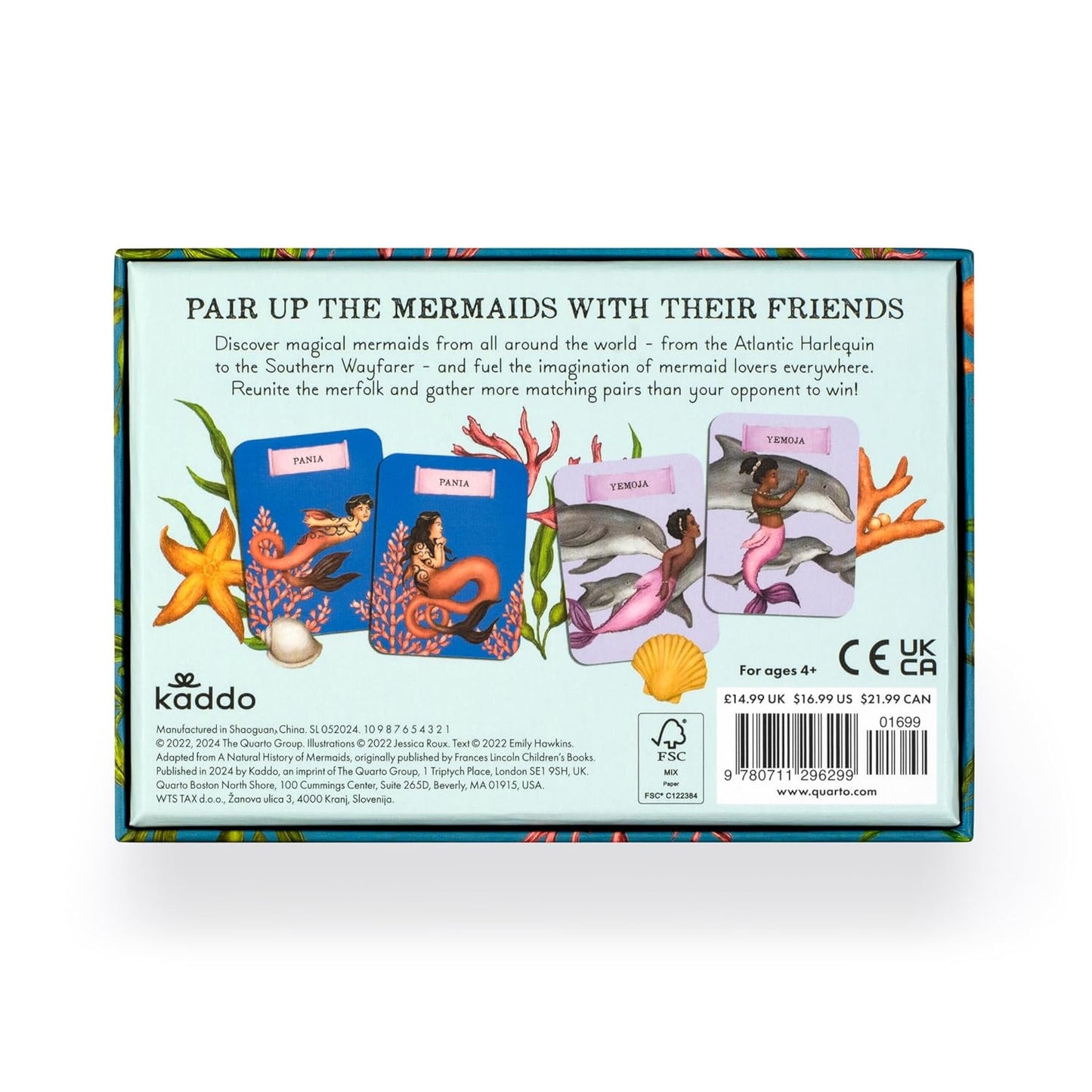 Match the Mermaids Memory Game