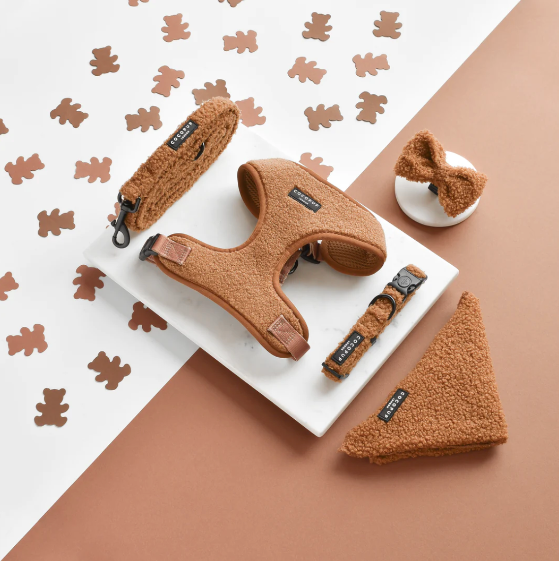Teddy Collar - Caramel