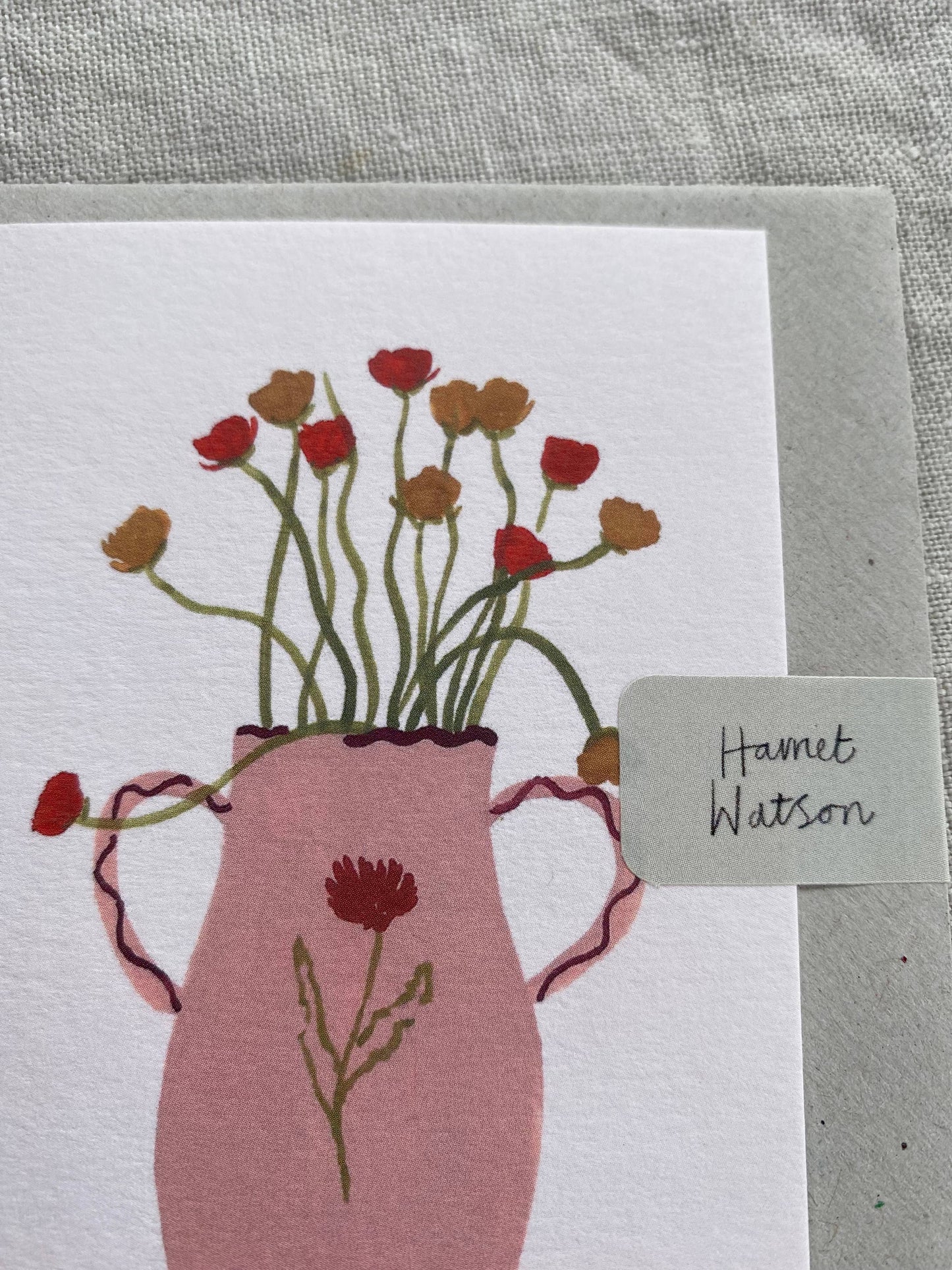 Ranunculus Mini Art Card