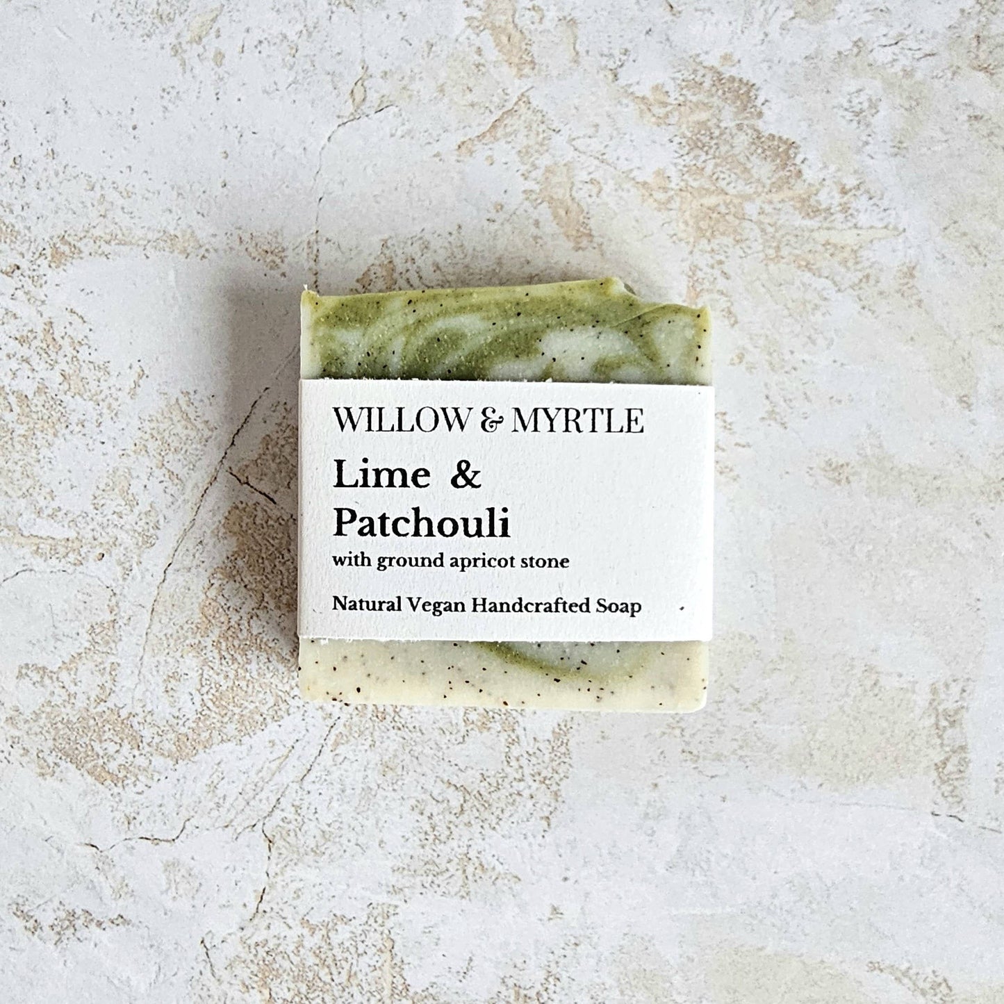 Lime & Patchouli, Natural Exfoliating Soap Bar