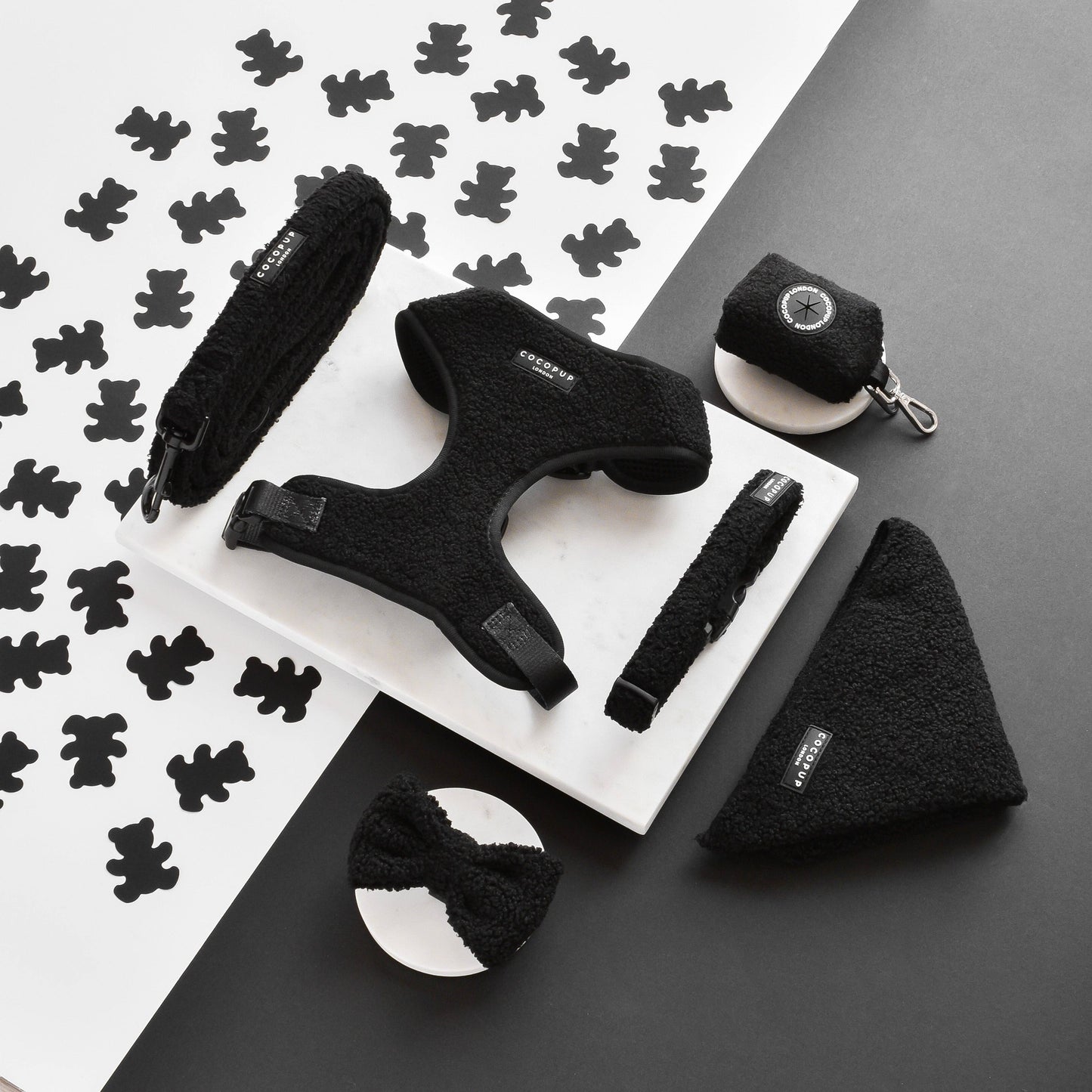 Teddy Collar - Black