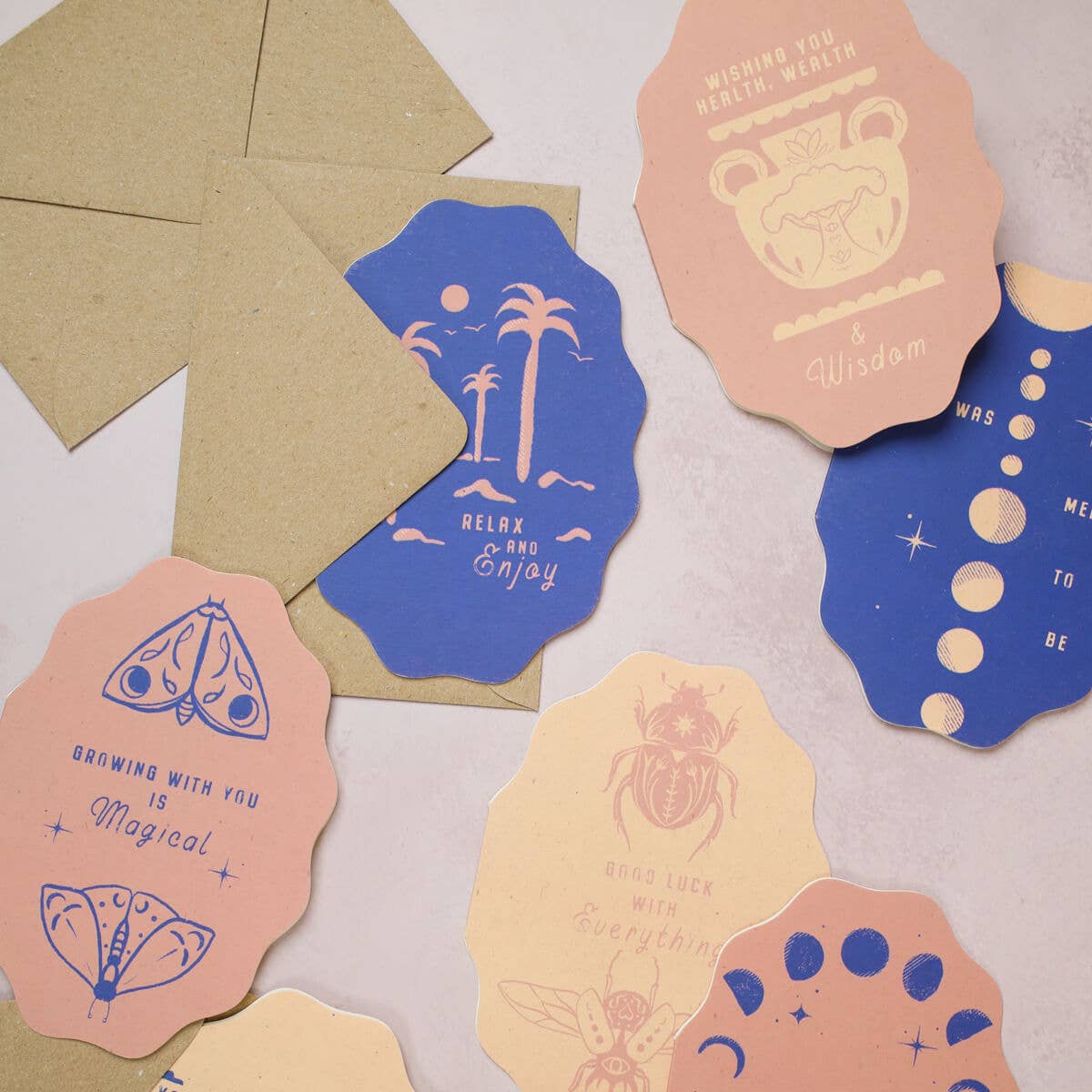 Relax and Enjoy Palm Tree Card