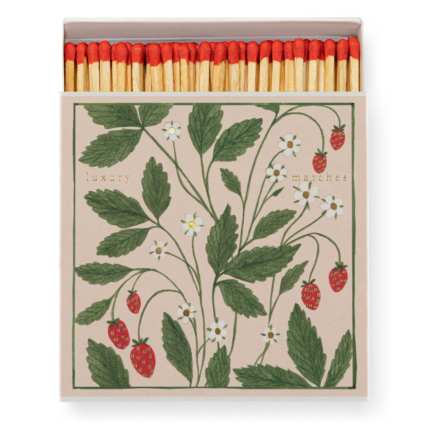 Archivist Artisan Safety Matches - Strawberry
