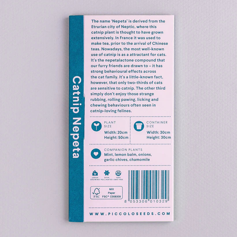 Piccolo Seeds - Nepeta Catnip