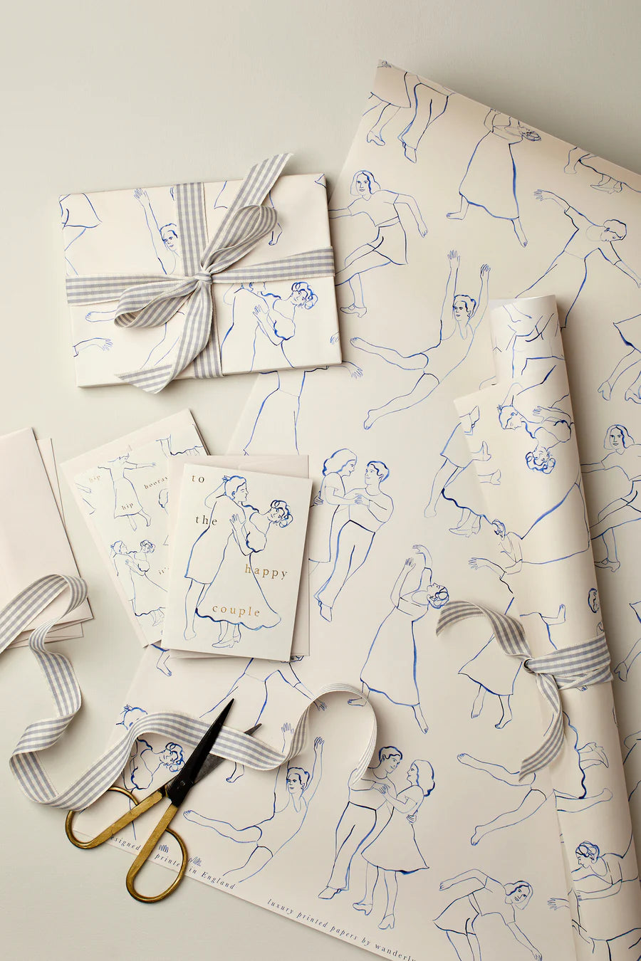 To The Happy Couple Dancing Wedding Greetings Card