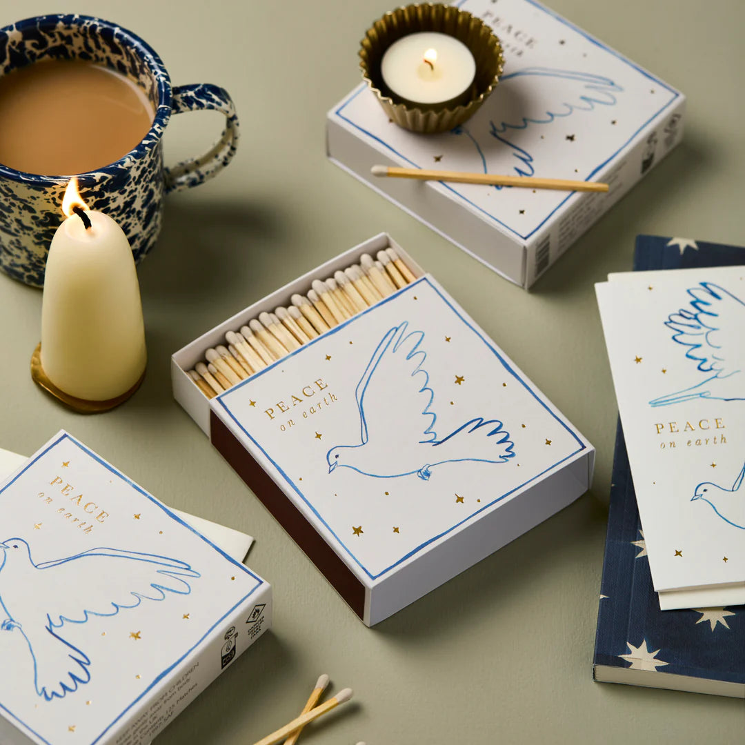 Archivist Artisan Safety Matches - Peace Dove