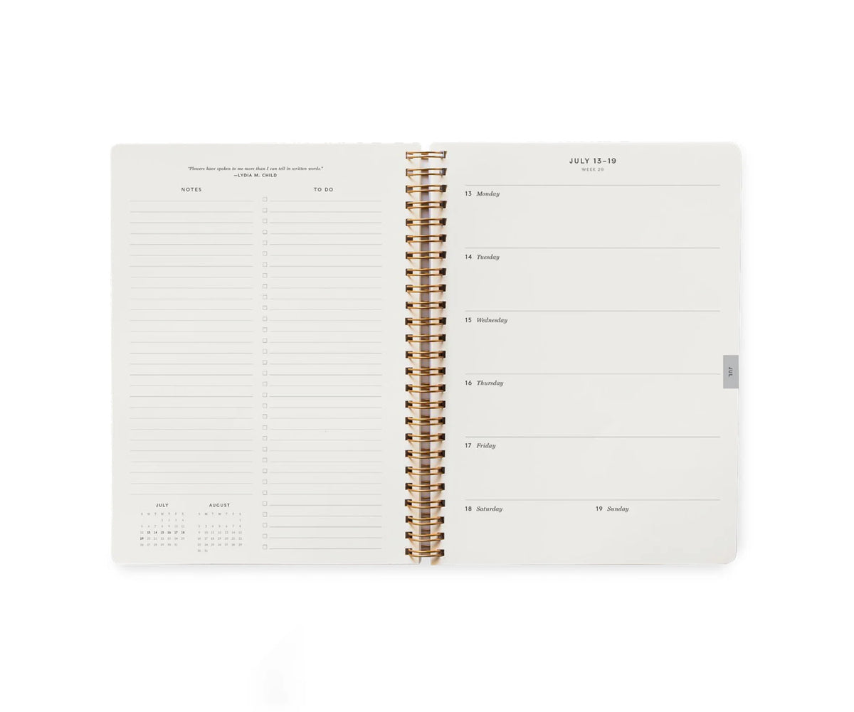 2027 Garden Study Softcover Spiral Diary Planner Rifle Paper Co.