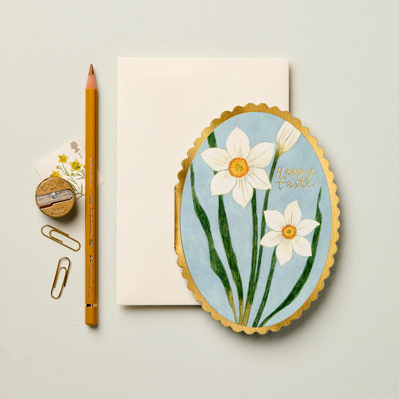 Daffodil Easter Card