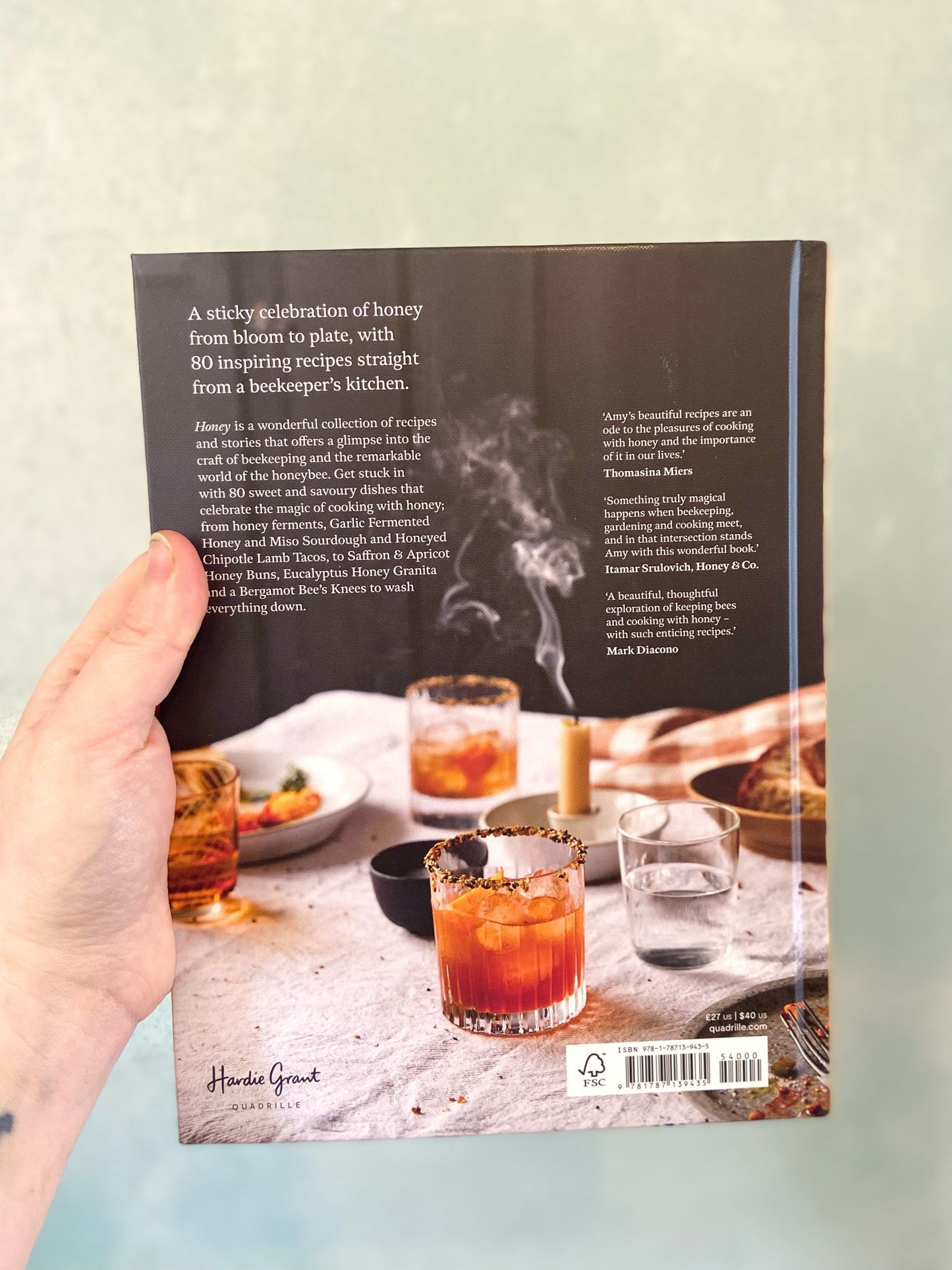 Honey: Recipes From a Beekeepers Kitchen by Amy Newsome