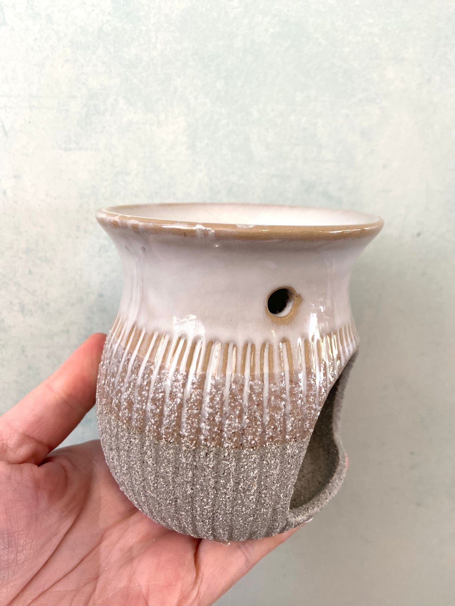 Grey Sandstone Wax Melt Burner