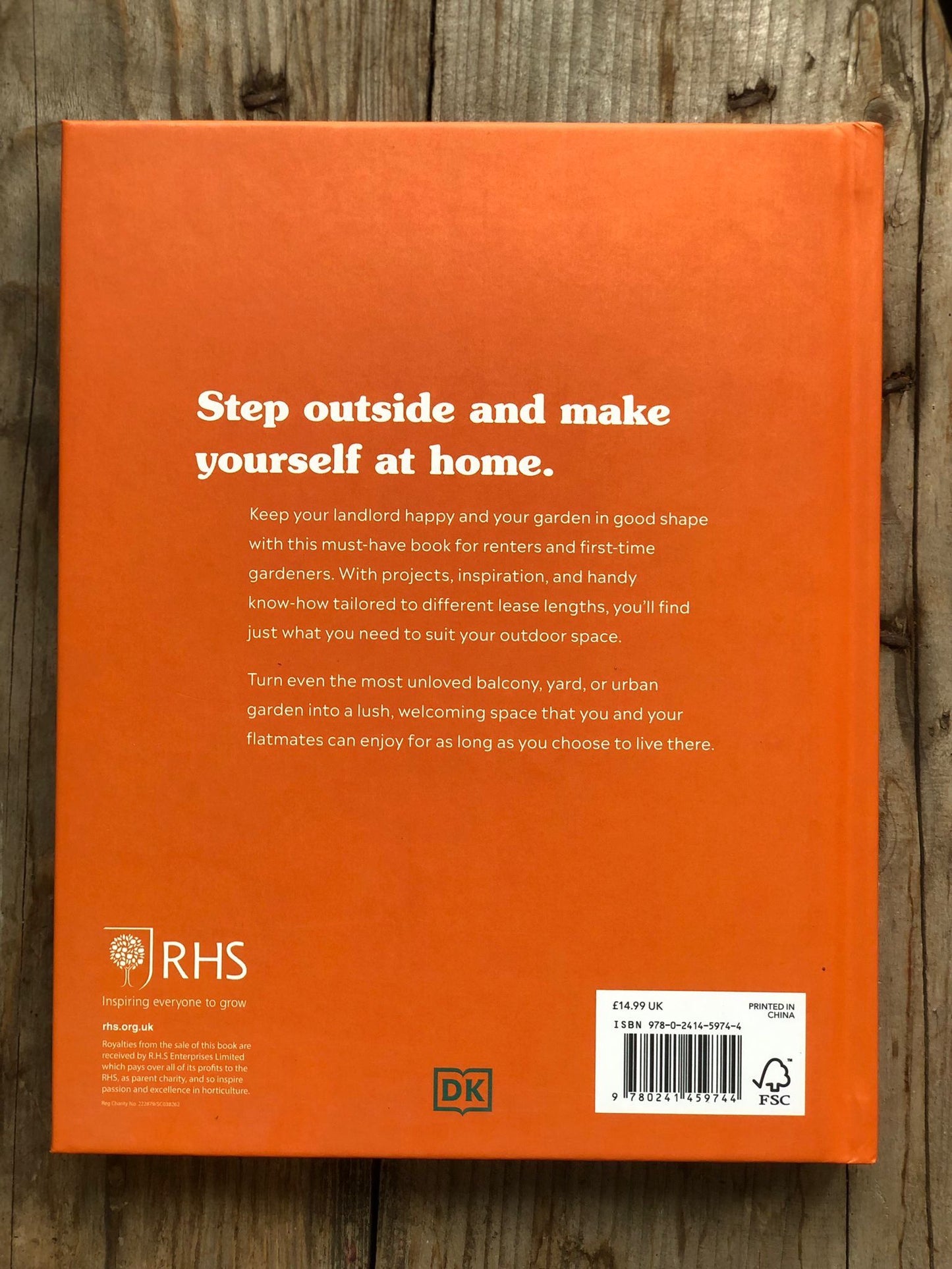 RHS How to Garden When You Rent