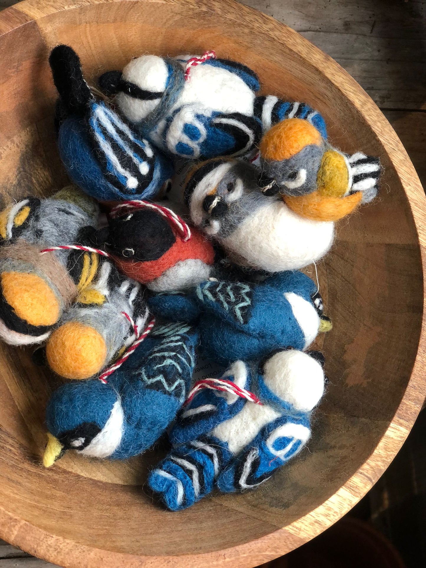 Felt Bird Handmade Decorations