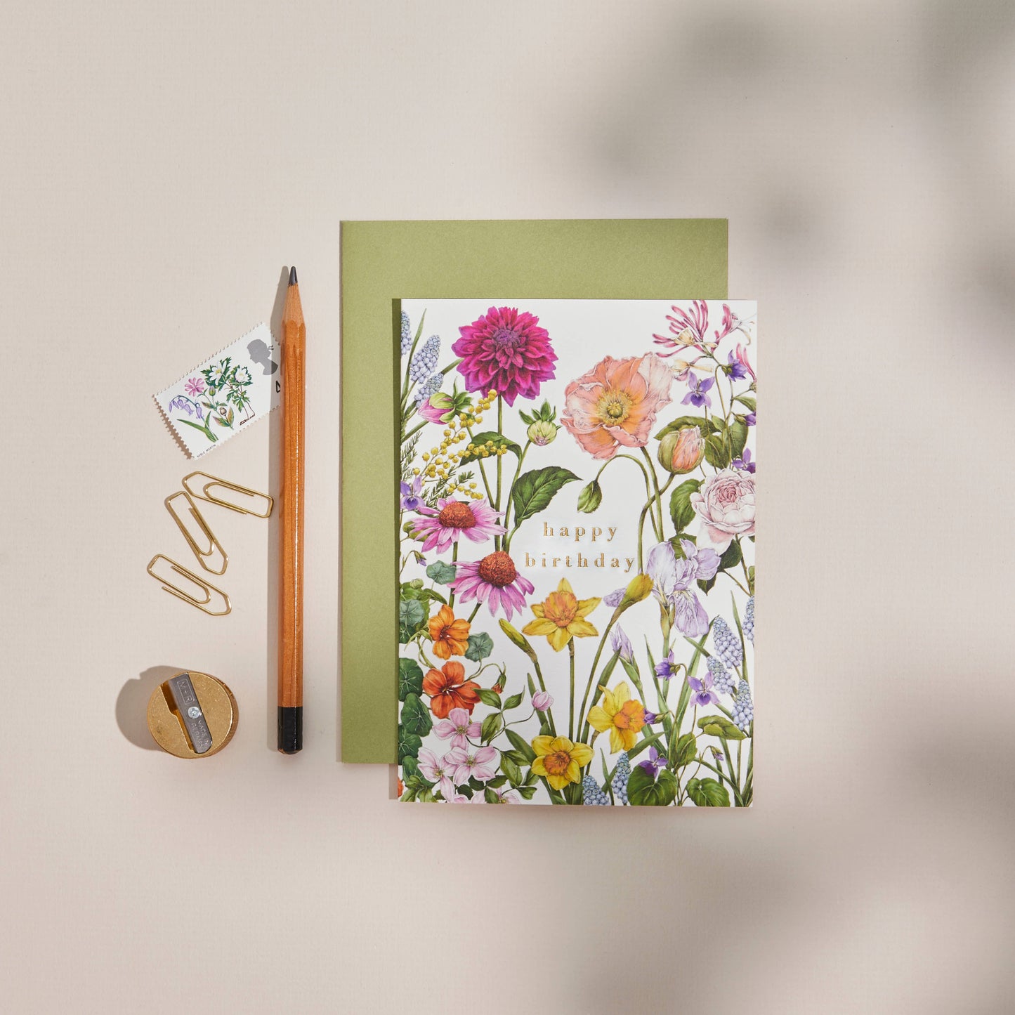 Bountiful Blooms - Happy Birthday - Card