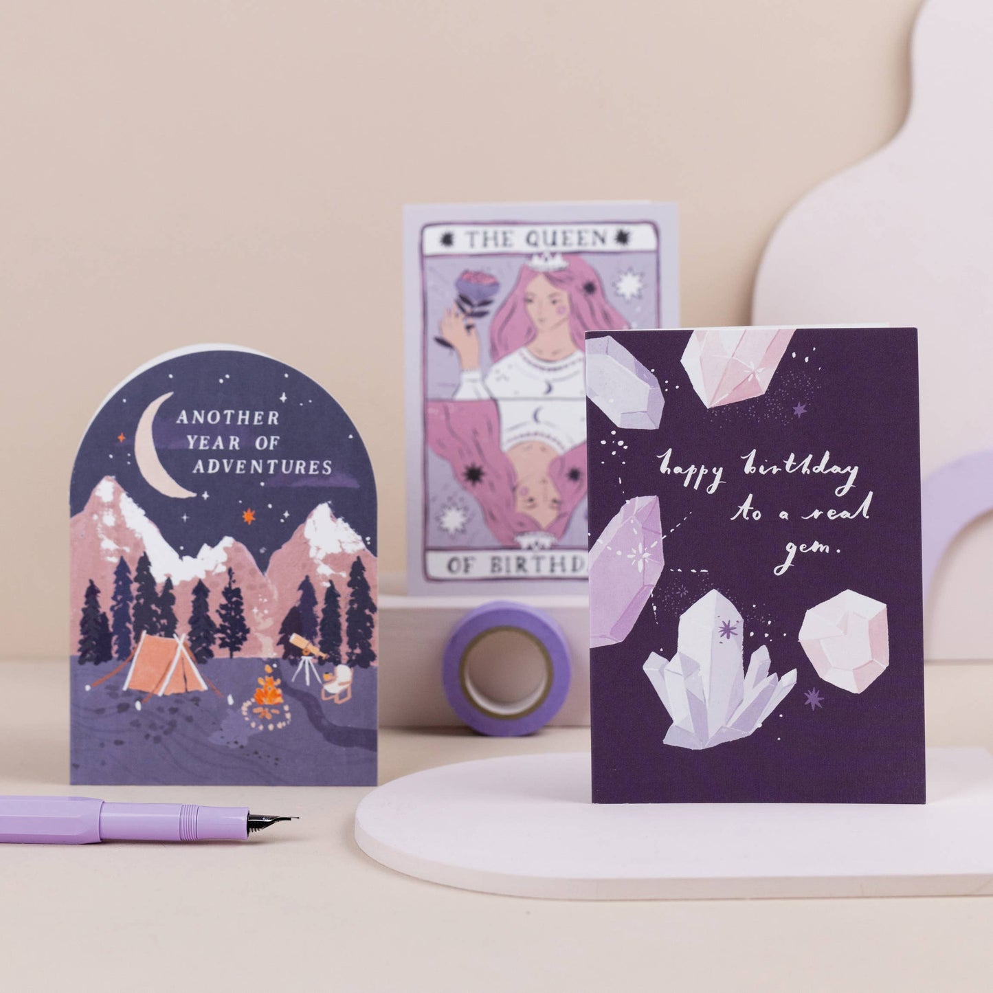 Another Year of Adventures Camping Birthday Card