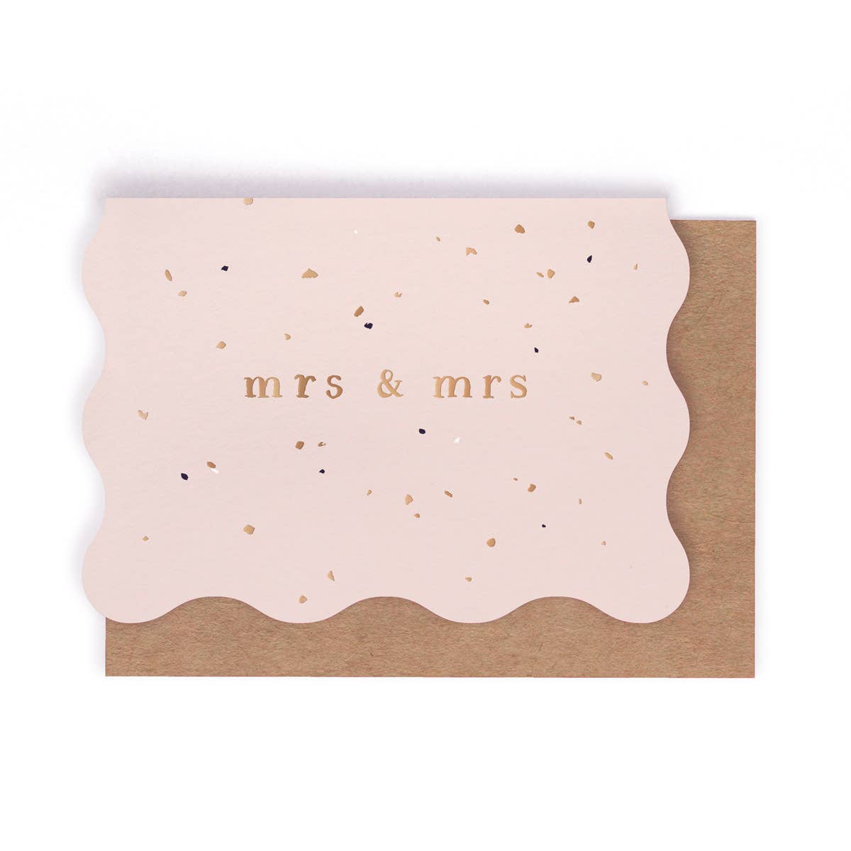Mrs and Mrs Lesbian Wedding Card
