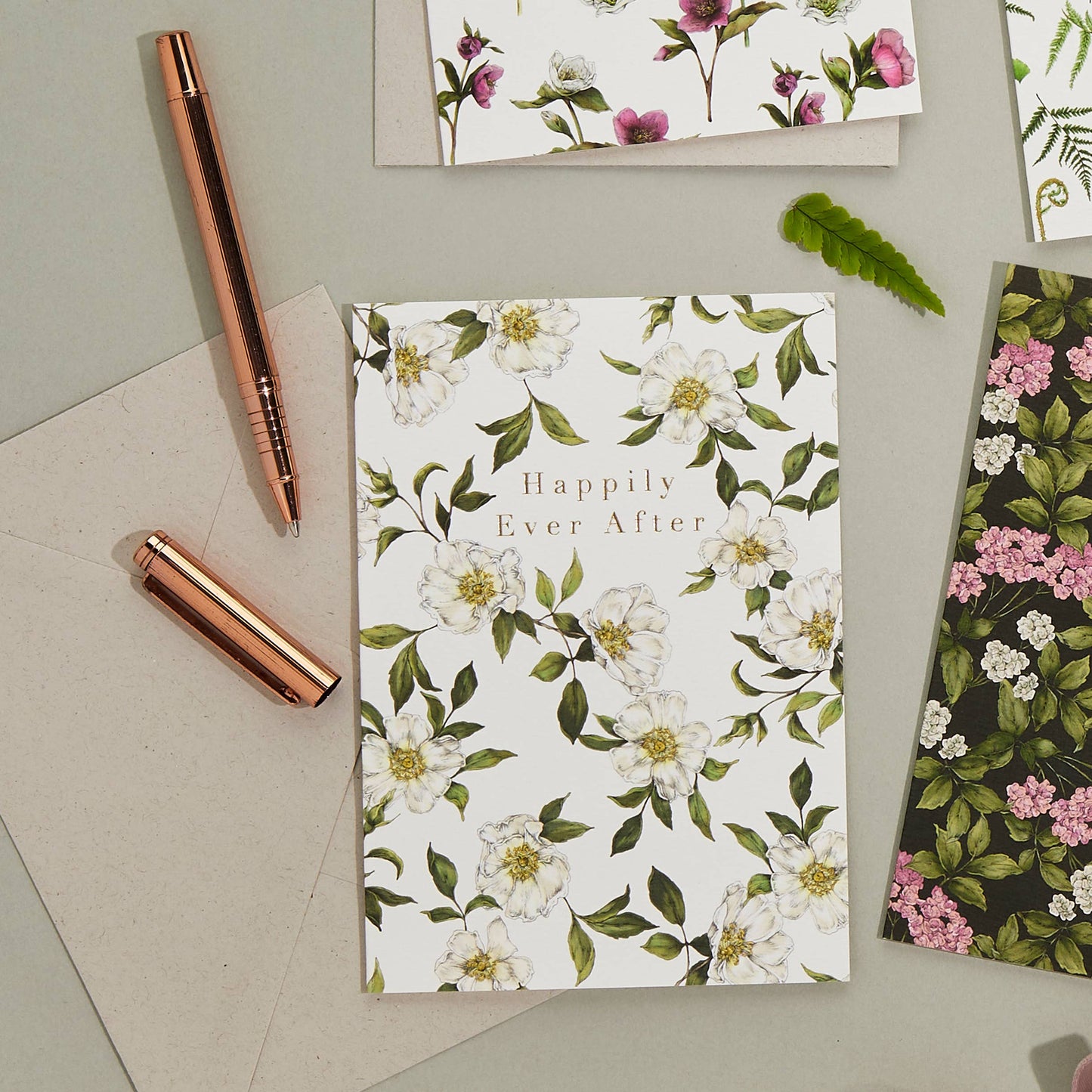 Happily Ever After Wedding Card