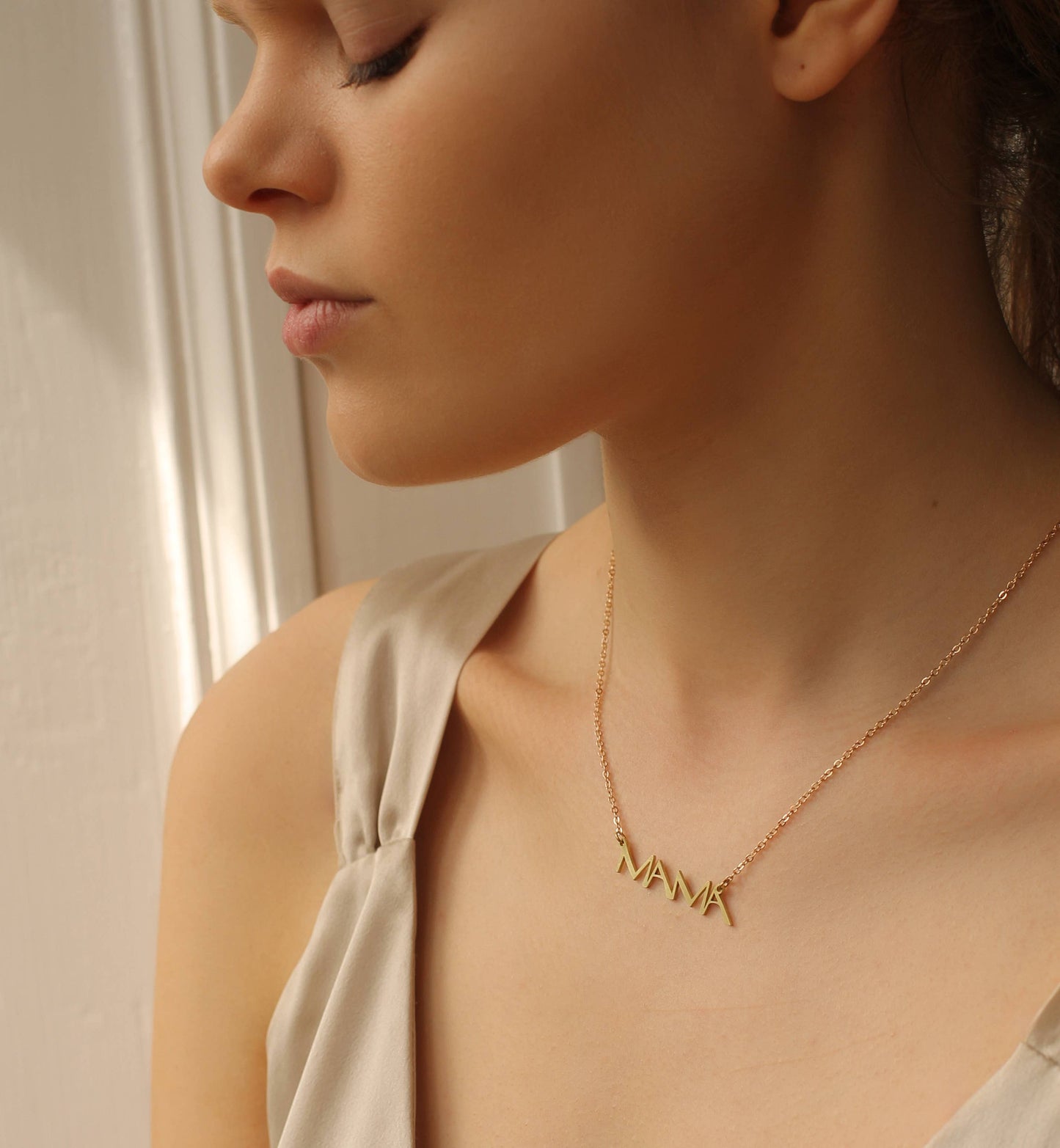 Gold Mama Necklace