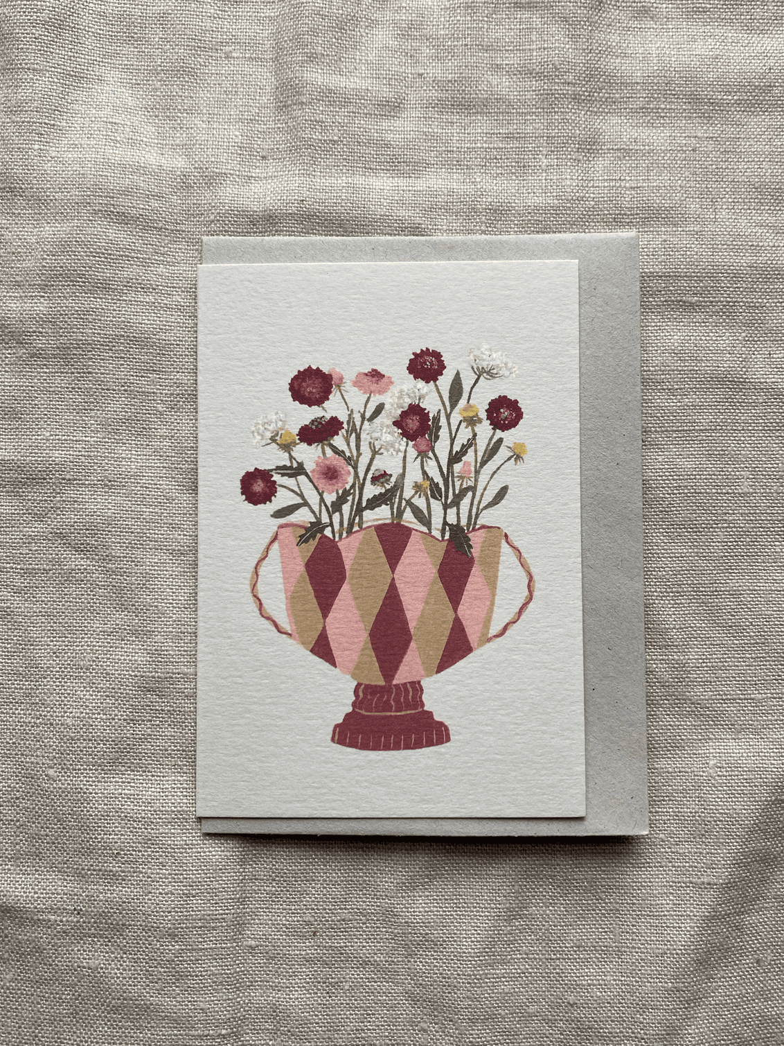 Scabiosa Mini Art Card