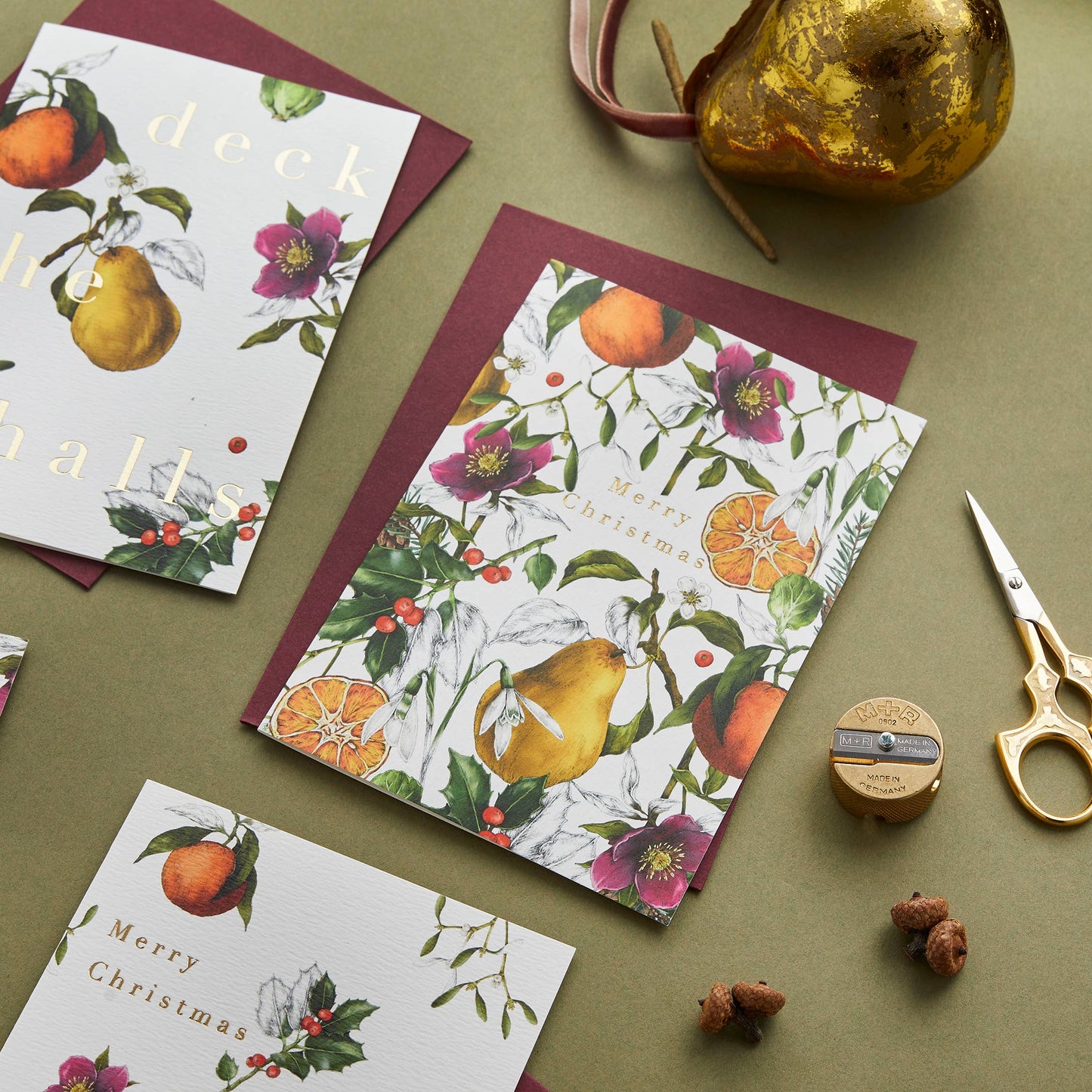 Merry Christmas - 'Winter Decadence' - Card