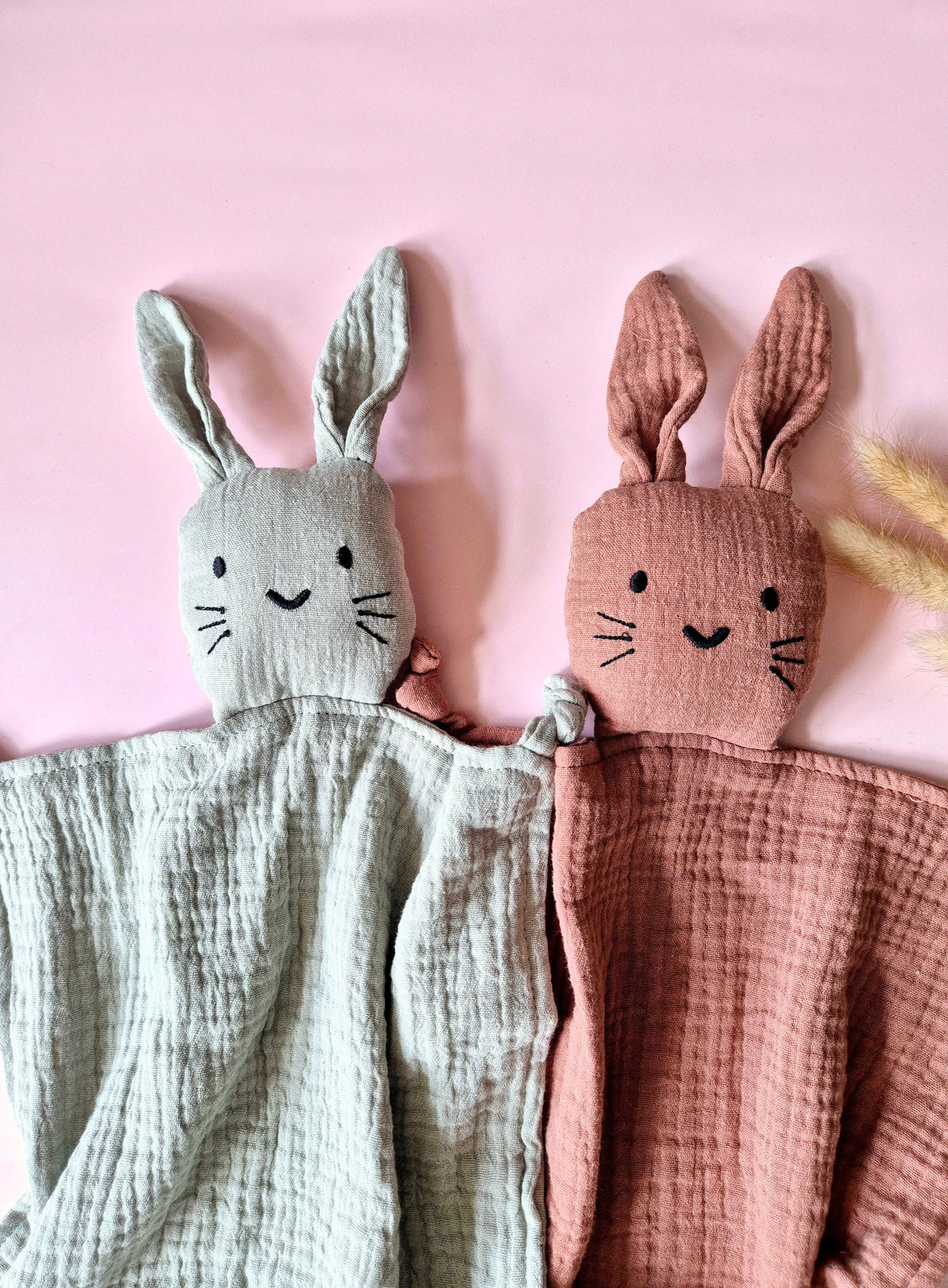 Terracotta Baby Comforter Cuddle Bunny Rabbit Toy