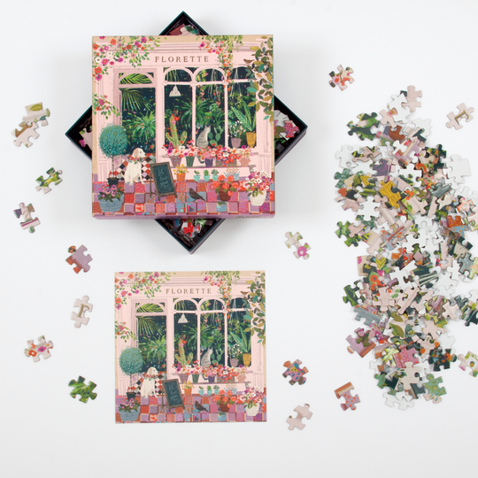 Florette 500 Piece Flower Shop Jigsaw Puzzle