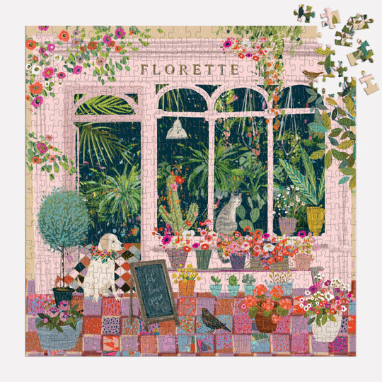 Florette 500 Piece Flower Shop Jigsaw Puzzle