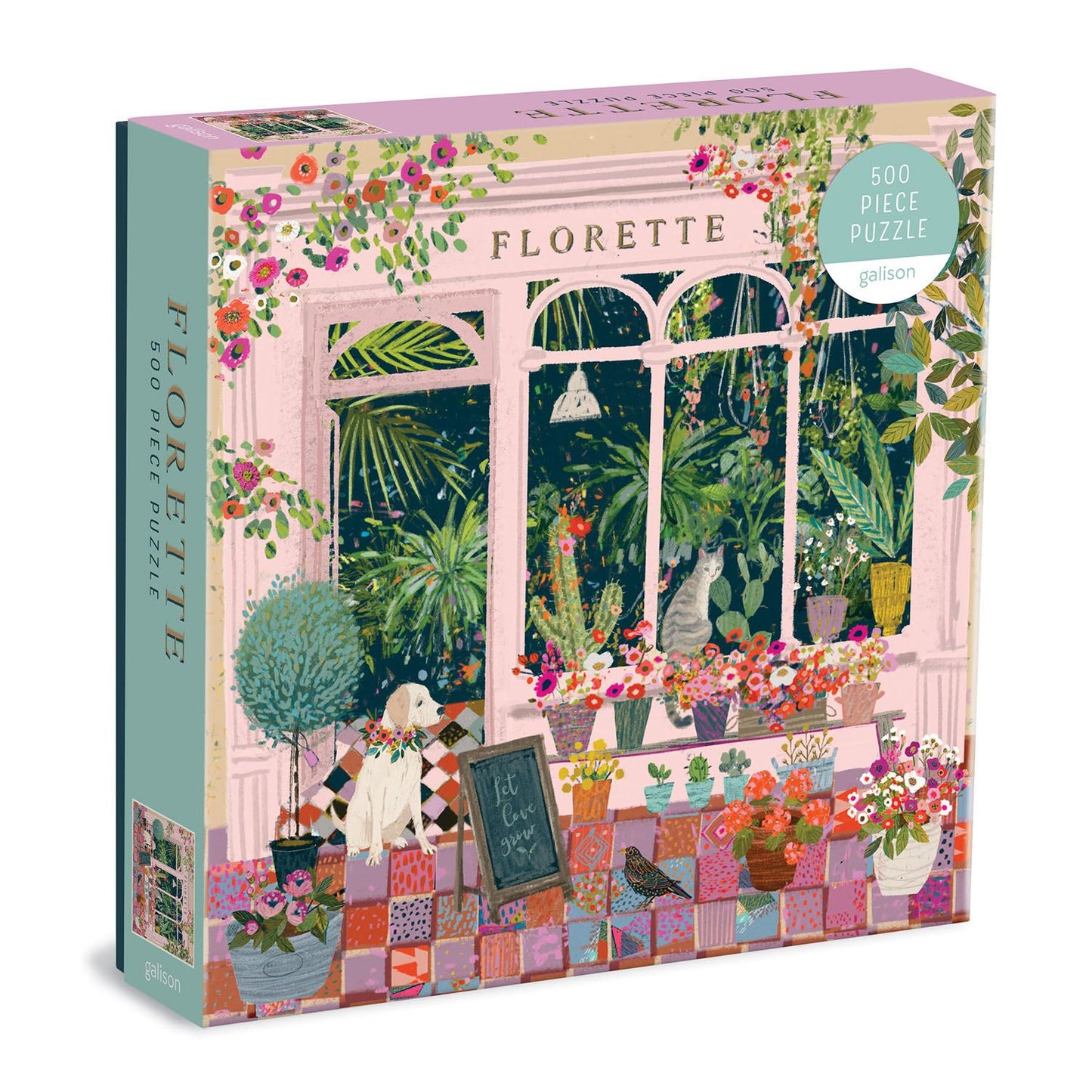 Florette 500 Piece Flower Shop Jigsaw Puzzle