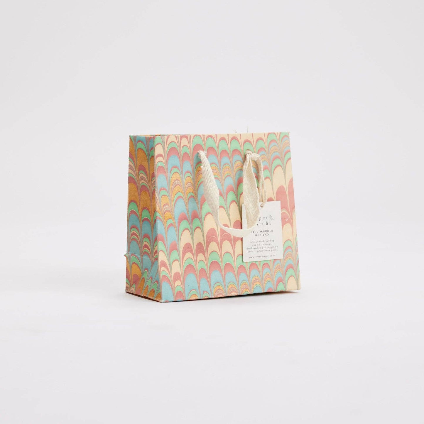 Small Hand Marbled Gift Bags