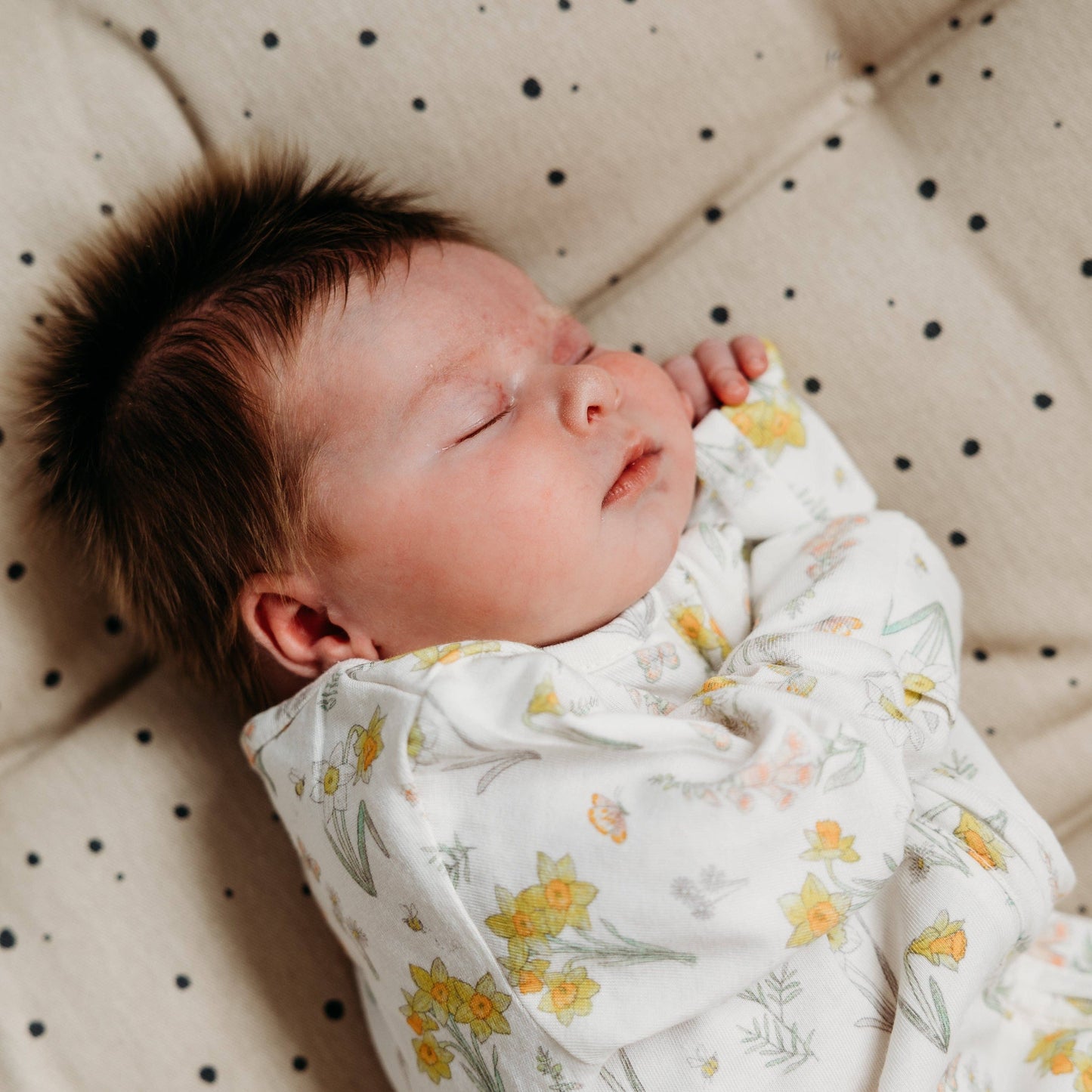Baby Hats Daffodil Organic Cotton & Bamboo Newborn - 3 Months