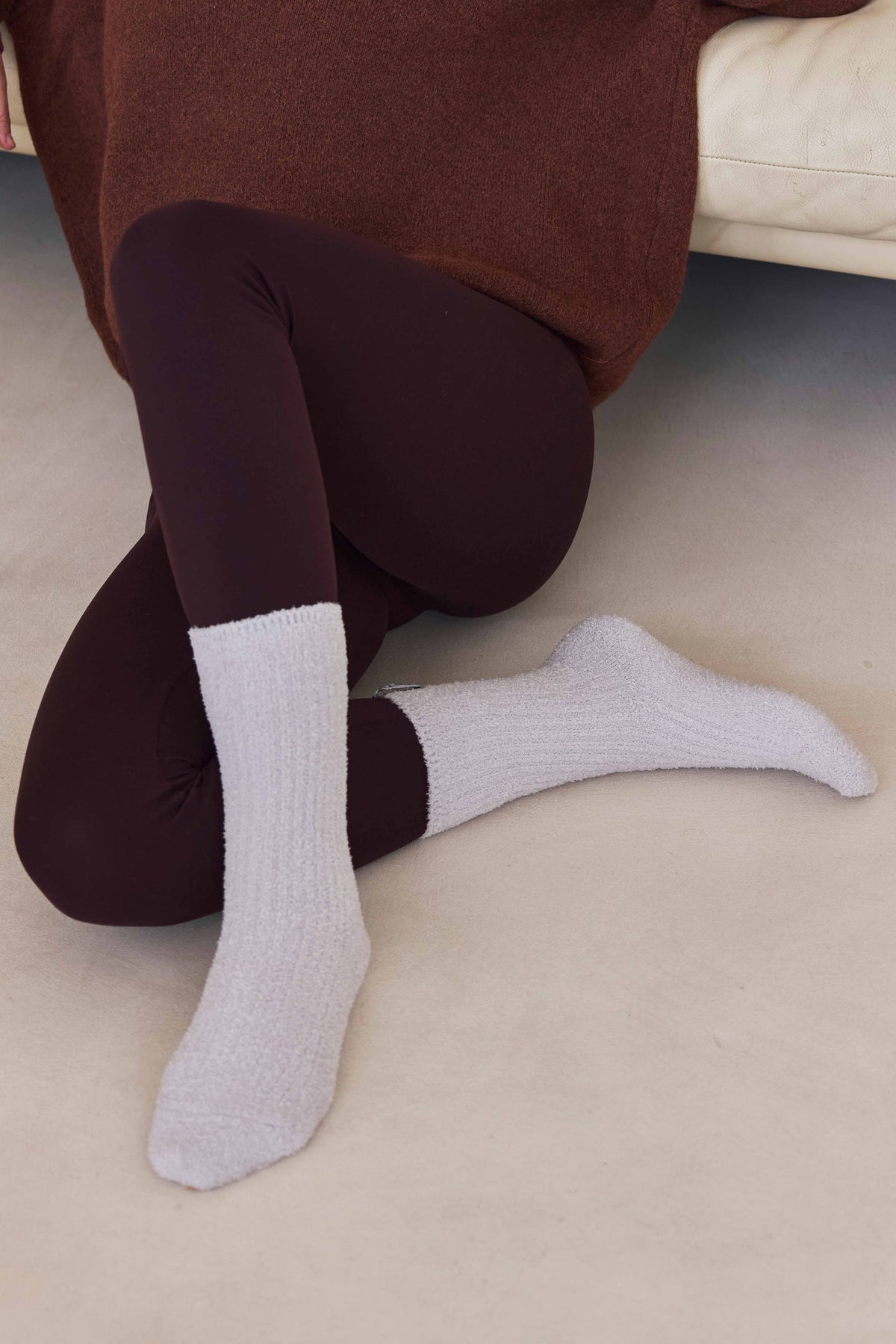 Chocolate Sauce Cosy Socks - Made from 100% Recycled Plastic Bottles - AW26