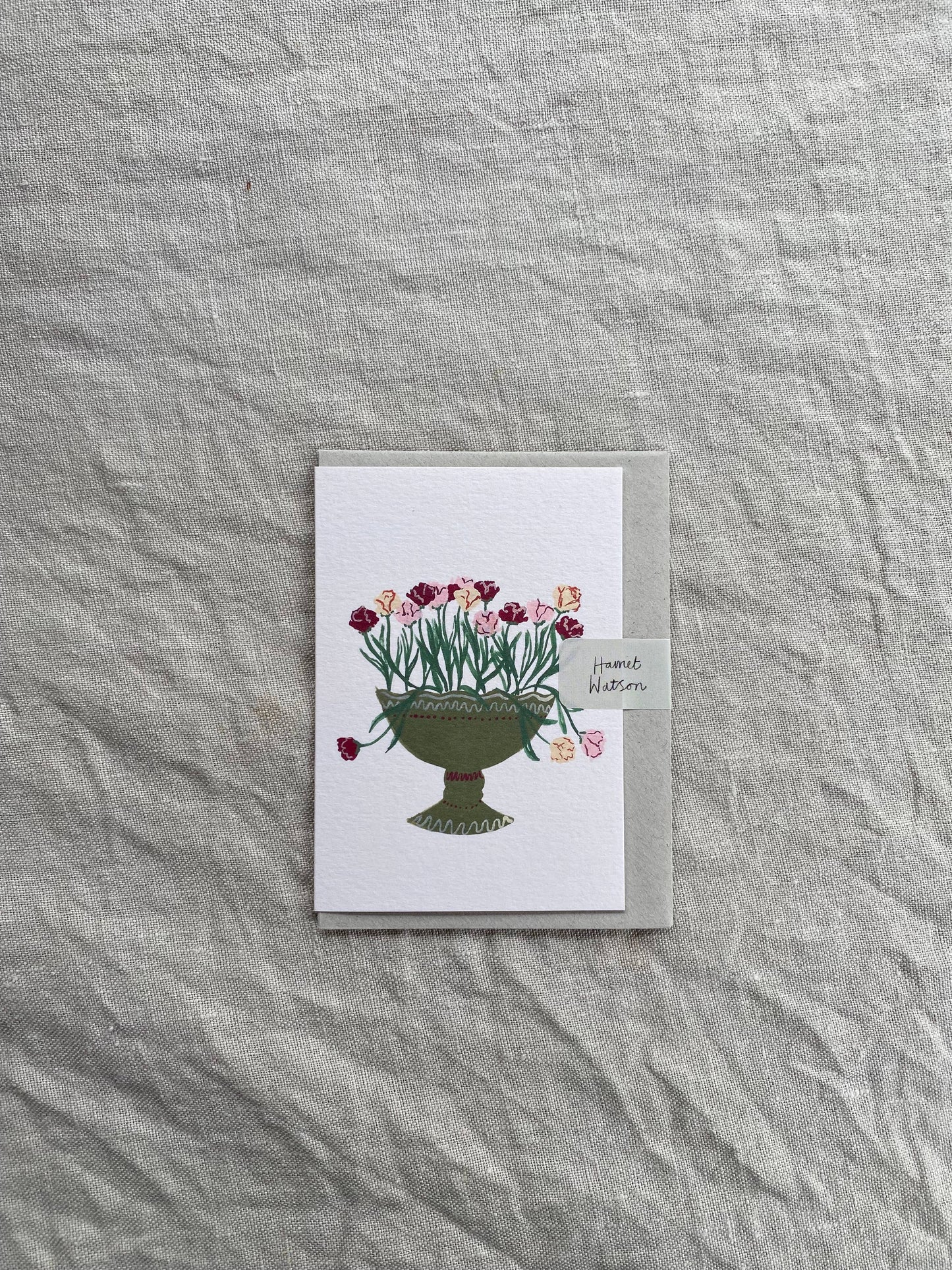 Parrot Tulips Mini Art Card