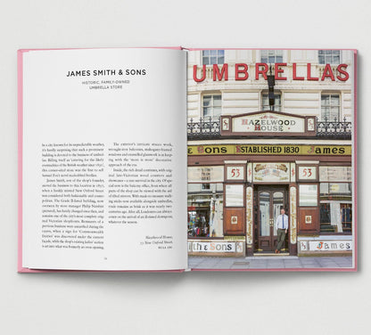 London Shopfronts Book by Emma J Page and Rachael Smith