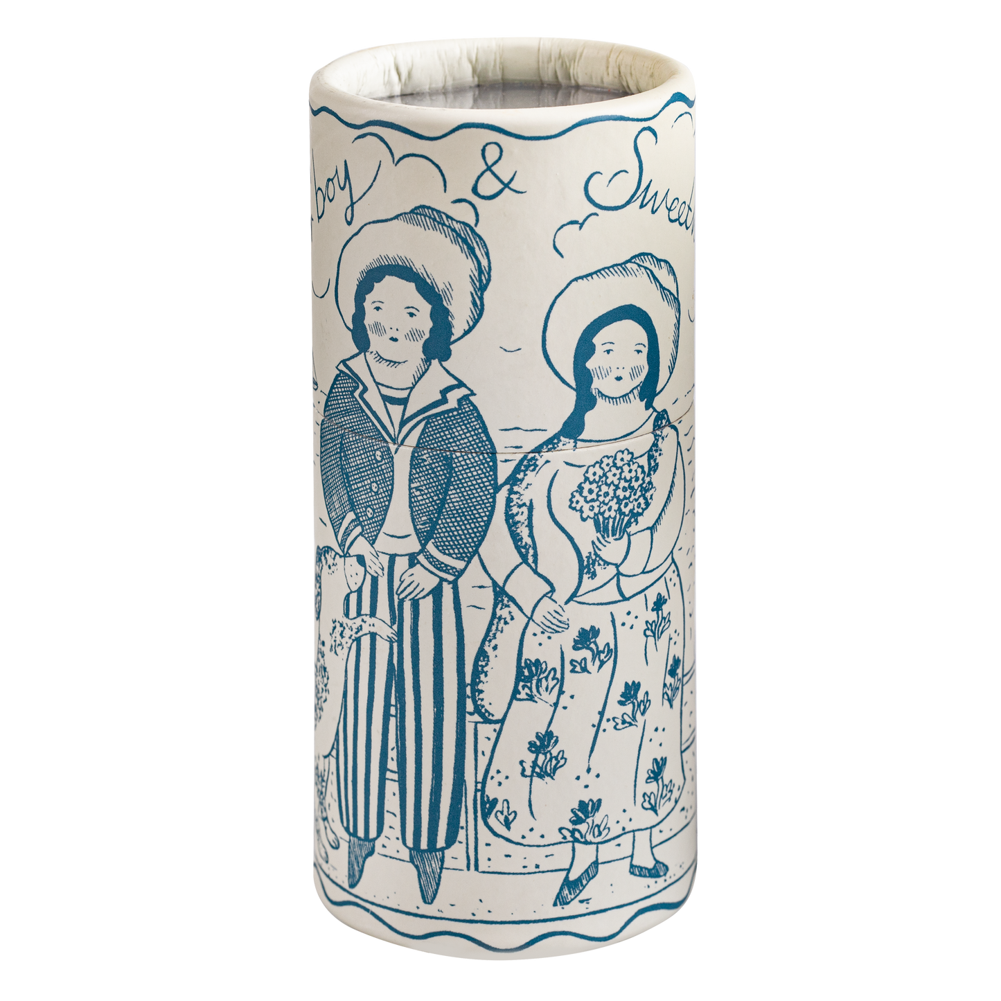 Sailor Boy and Sweetheart by Elizabeth Harbour Cylinder Safety Matches