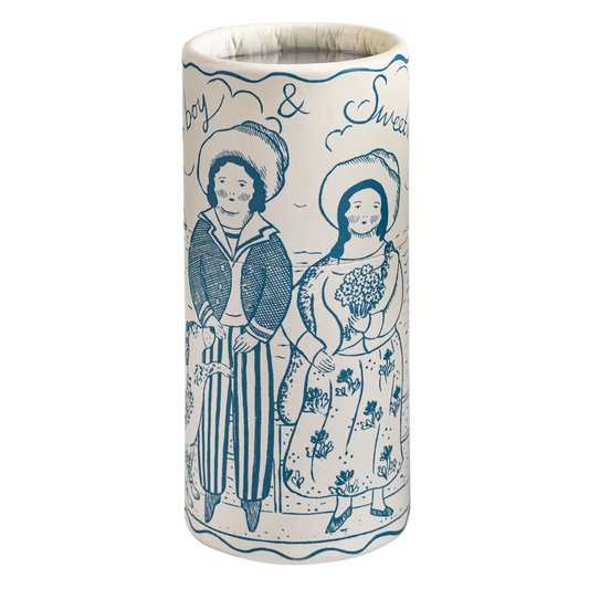 Sailor Boy and Sweetheart by Elizabeth Harbour Cylinder Safety Matches