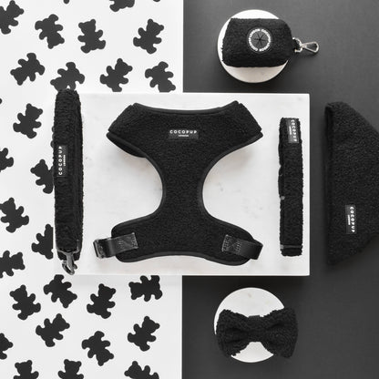 Teddy Adjustable Neck Harness in Black