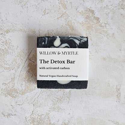The Detox Bar, Handmade Natural Soap Bar with Charcoal