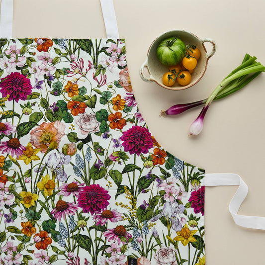 Bountiful Blooms Organic Cotton Apron