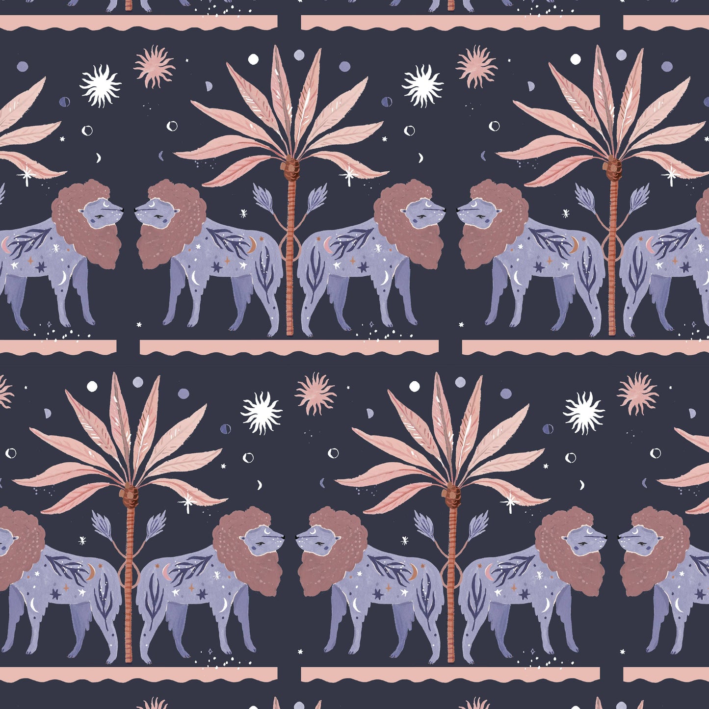 Leo Lion Zodiac Gift Wrap