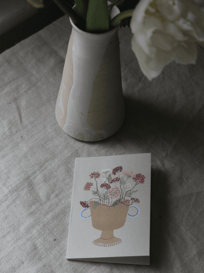 Queen Ann's Lace Mini Art Card