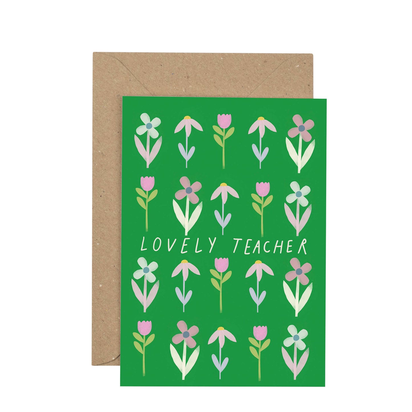 Lovely Teacher Thank You Card
