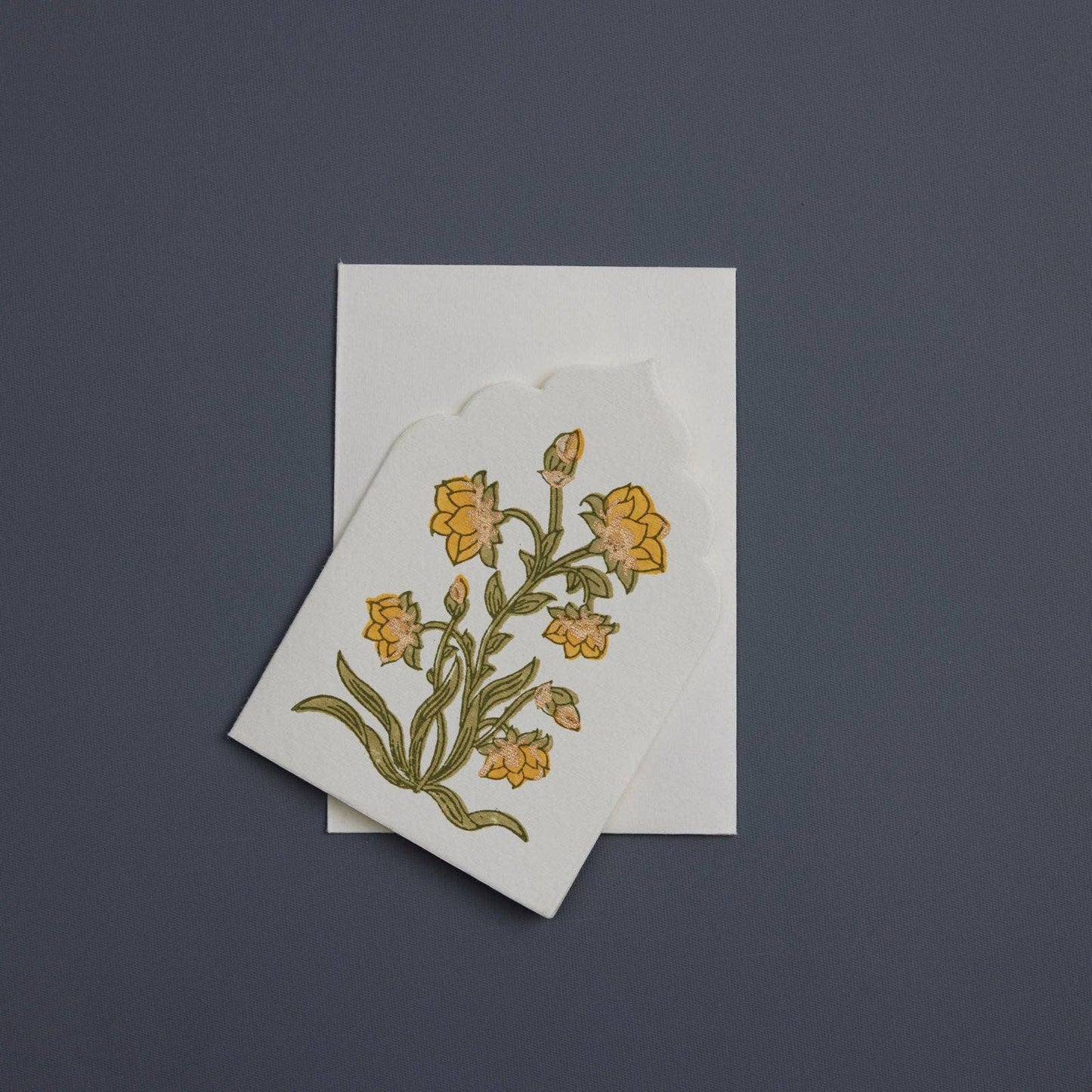 Boxed Artisan Notecard Set - Sandook Topaz