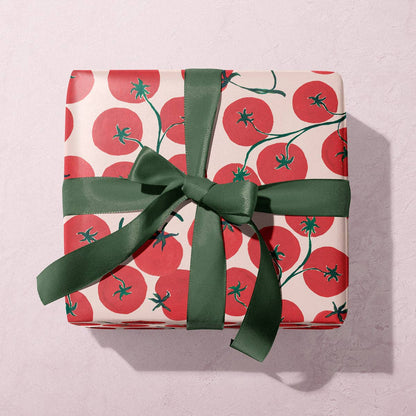 Tomatoes Gift Wrap | Heirloom Tomato Wrapping Paper Sheets