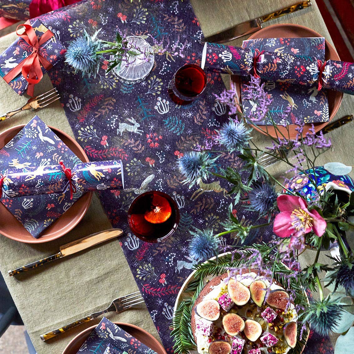 Twilight Forest Christmas Napkins