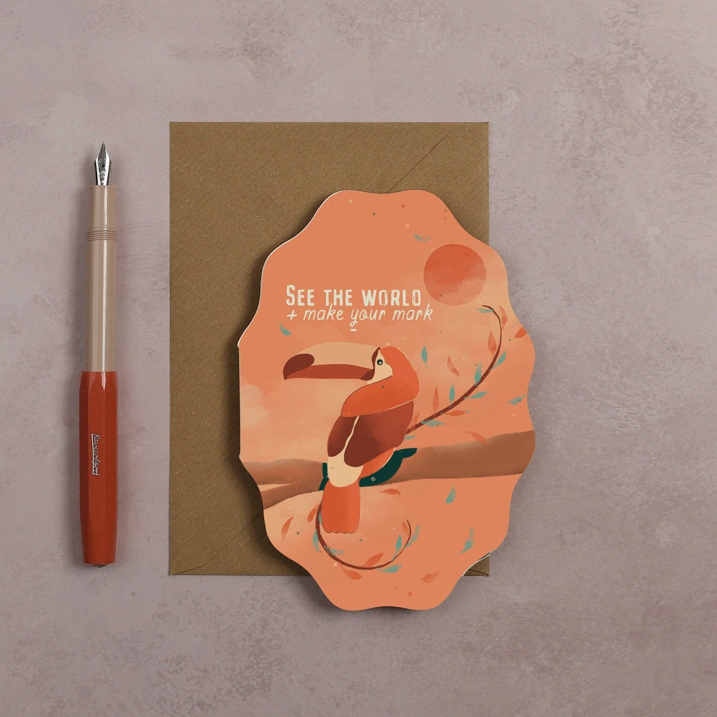 See the World Make Your Mark Safe Travels Card