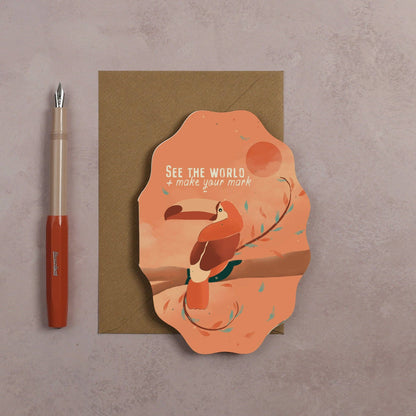 See the World Make Your Mark Safe Travels Card