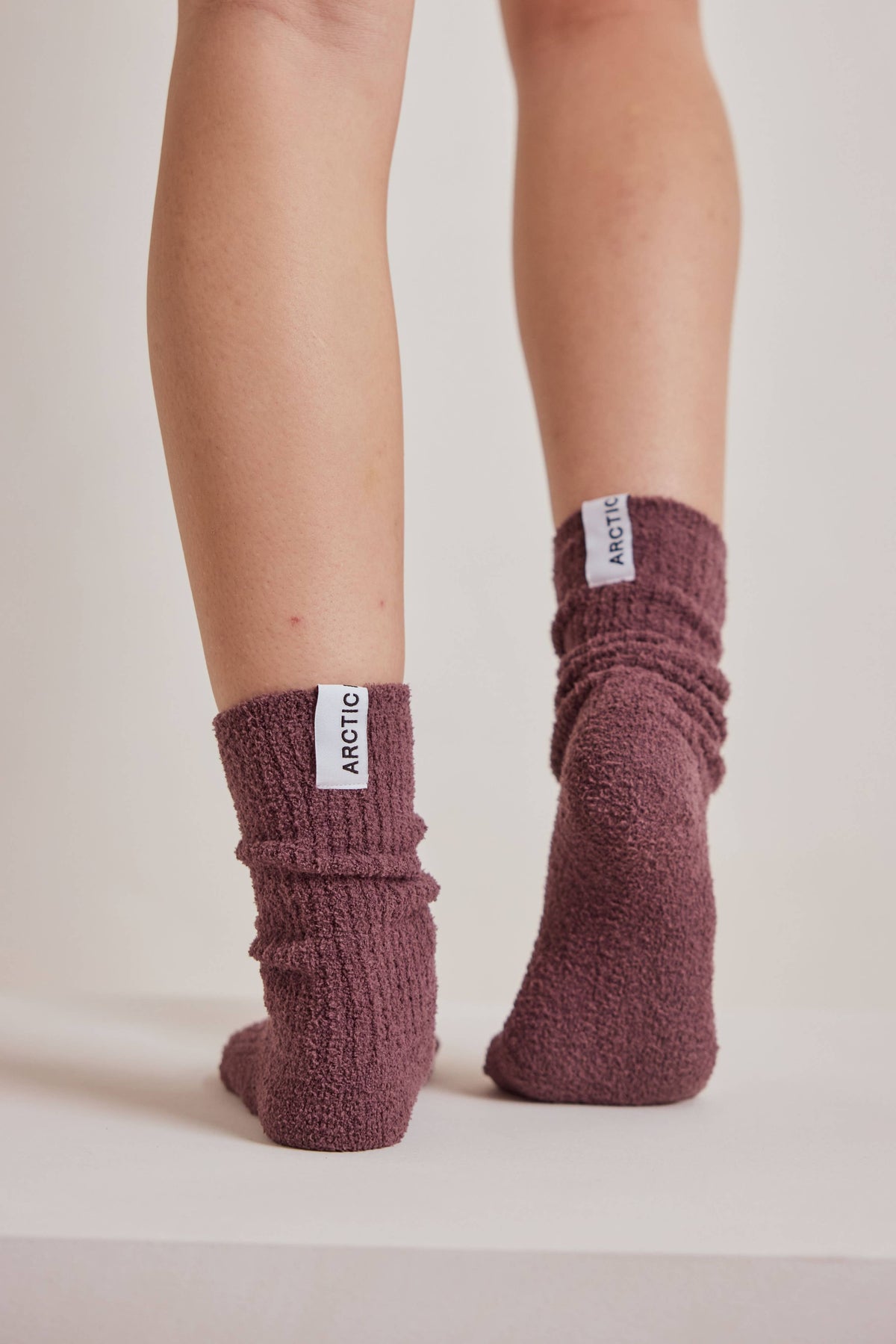 Cocoa Powder Cosy Socks - Made from 100% Recycled Plastic Bottles - AW26